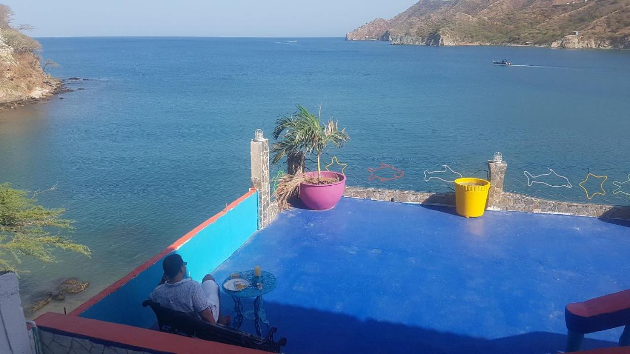 Hospedaje El Shadday Taganga Exteriör bild